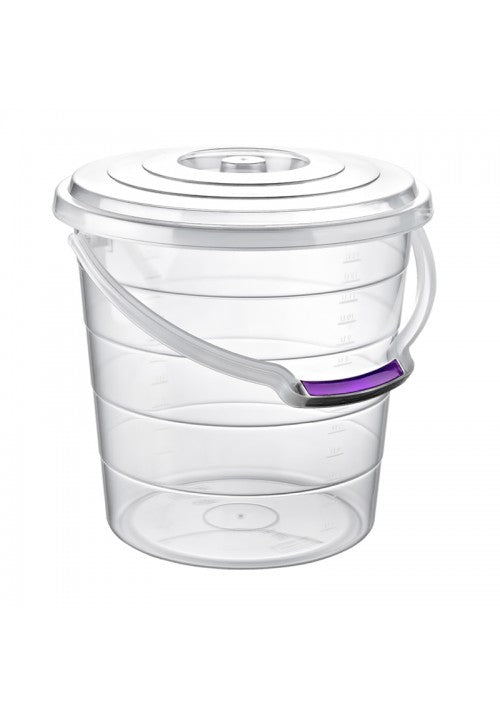 HOBBY CLEAR BUCKET WITH LID 20 LT