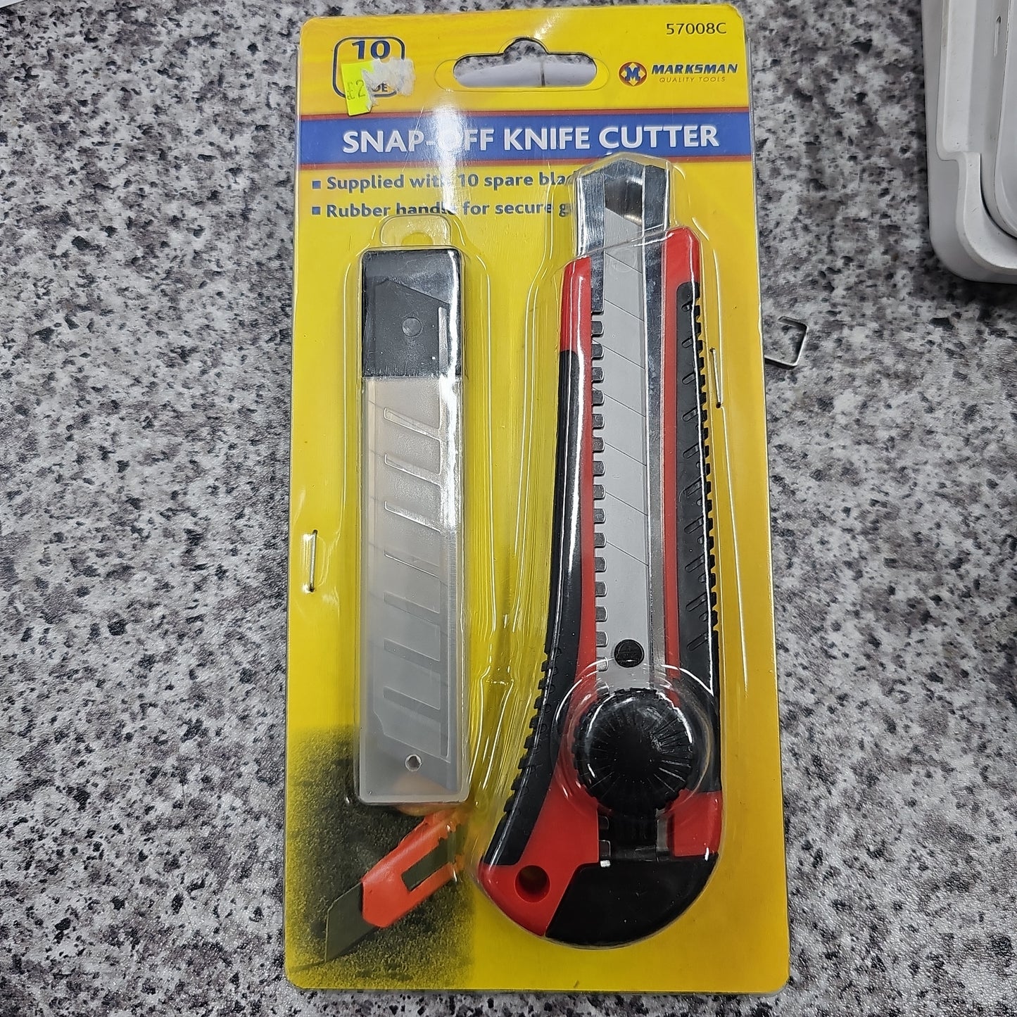 Snap Off Knife Cutter with 10 Spare Blades