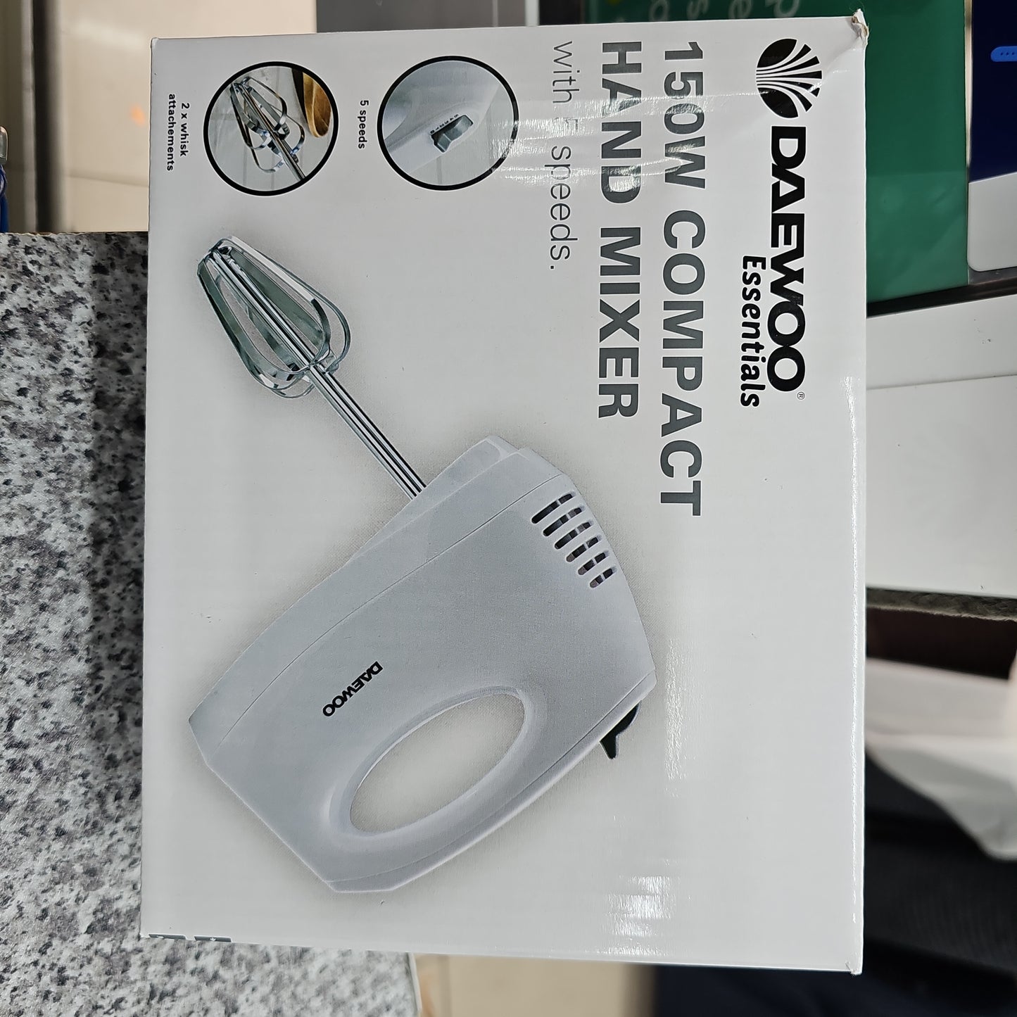 Daewoo Compact Hand Mixer 150W