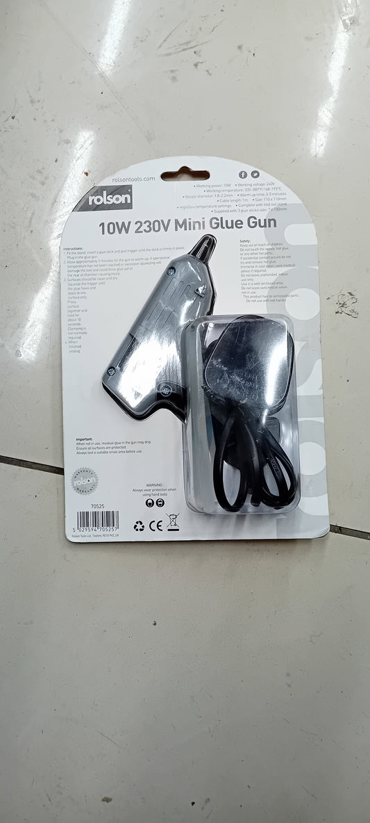 10 W 230V Mini glue gun