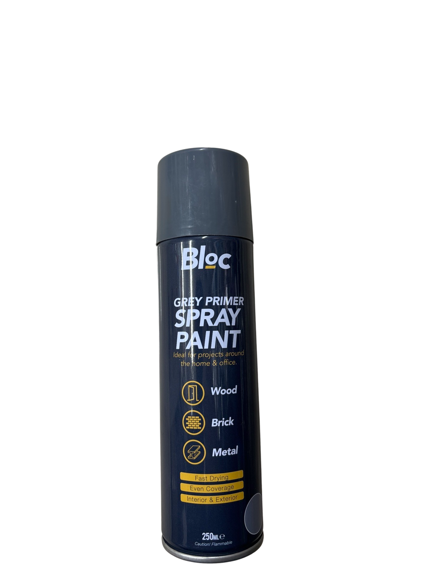 Gray spray paint