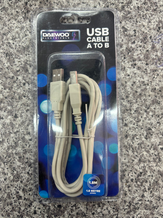 USB cable A to B