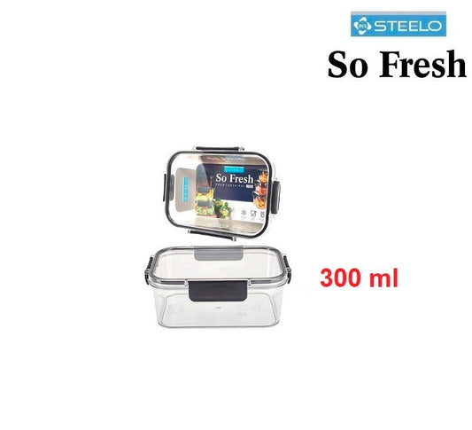 Steelo SoFresh Rectangular Container 300ml