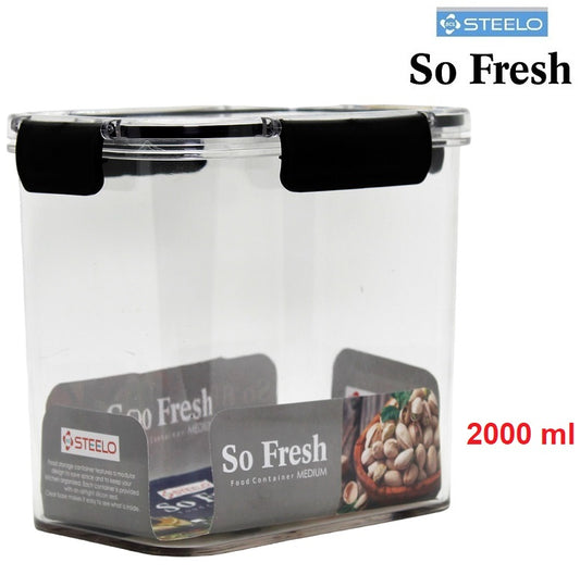 Steelo SoFresh Rectangular Container 2000ml