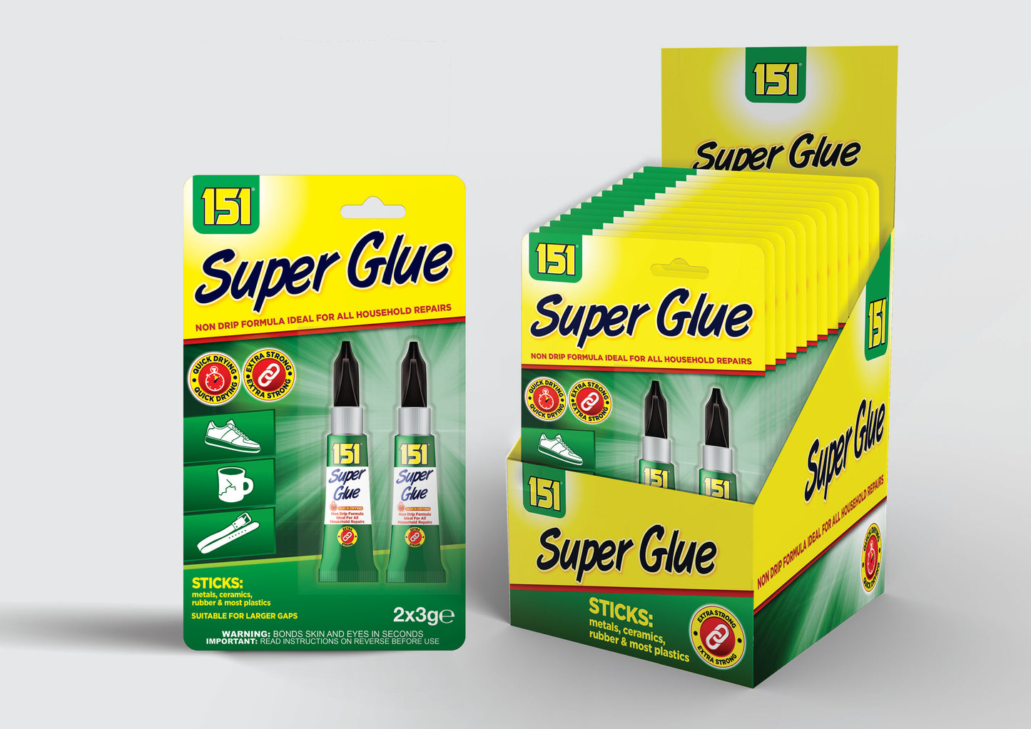 Super Glue 3g 2pk