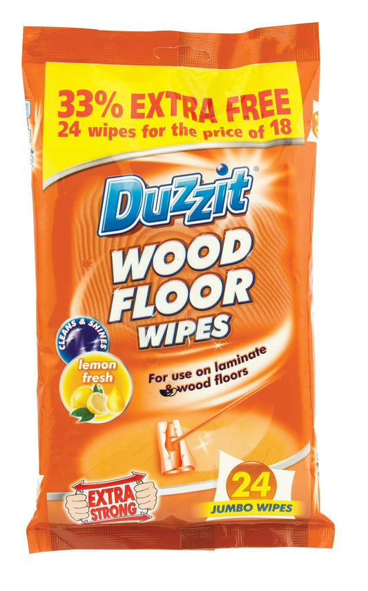 Wood Floor Wipes 24pk